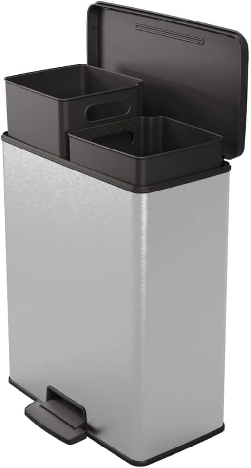 Curver flokkunarfata Duo með fótstigi, 2x26l 7