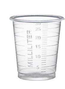 Lyfjastaup Eco glær 30ml, 90stk 1