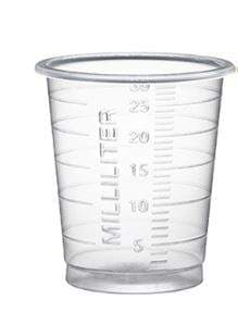 Lyfjastaup Eco glær 30ml, 90stk
