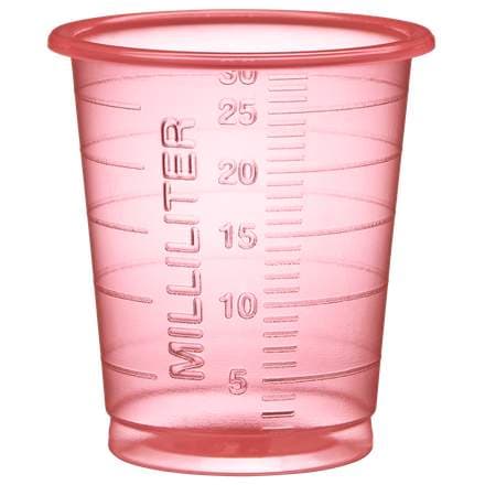 Lyfjastaup Eco rauð 30ml, 90stk