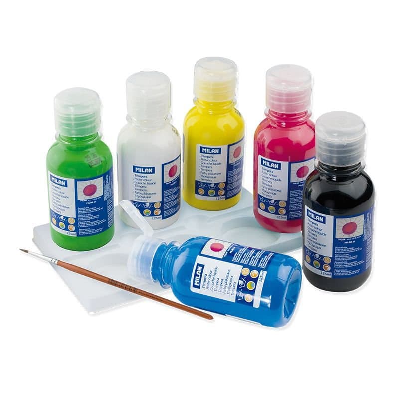 MILAN málning blandaðir litir 6x125ml 2