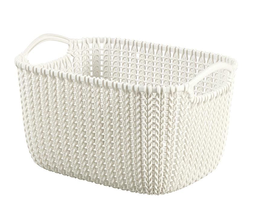 Curver karfa ferköntuð Knit small með höldum 8l, h 1