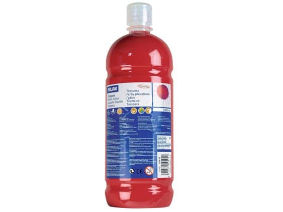 MILAN Málning þekju rauð 1000ml 1
