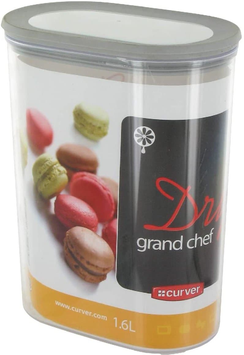 Curver geymslubox Grand chef oval með loki 1,6l 1
