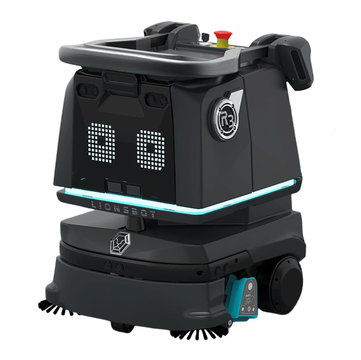 Lionsbot R3 Vac ryksuguþjarkur með hleðsludokku 1