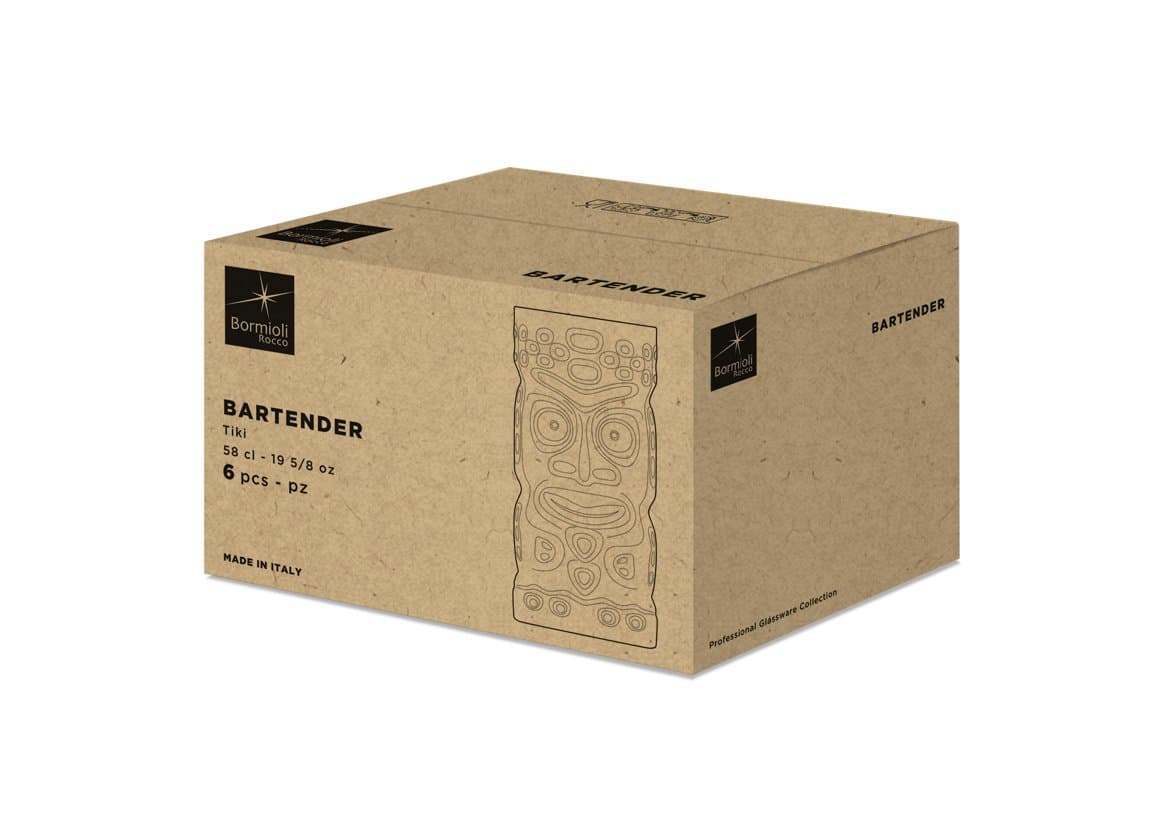 Glös Bartender Tiki 58cl kokteil 6stk 2