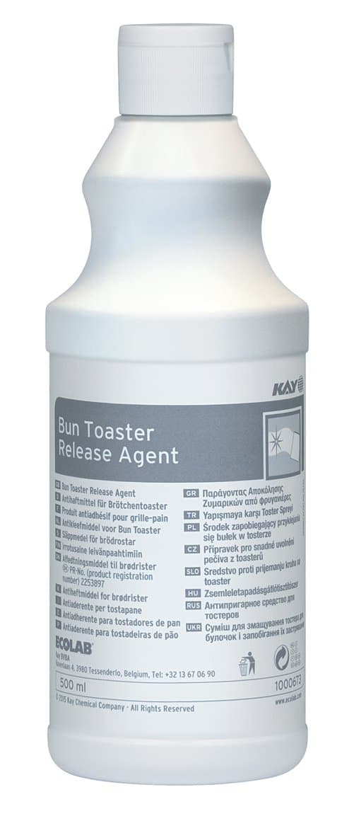 Kay bun toaster release agent 4 x 500ml 1