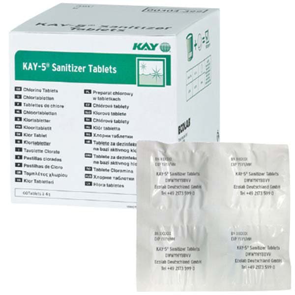 Kay-5 Sanitizer Tablets 60x4gr. 1