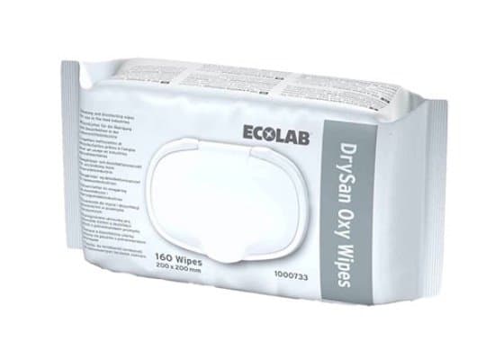 Ecolab Drysan Oxy Wipes, 156stk í pk 1