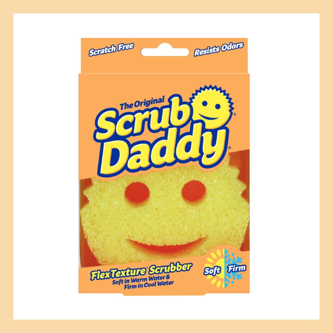 Scrub Daddy svampur gulur original  8