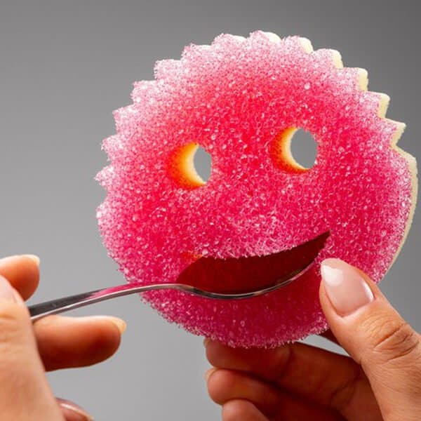 Scrub Daddy Mommy svampur bleikur 2