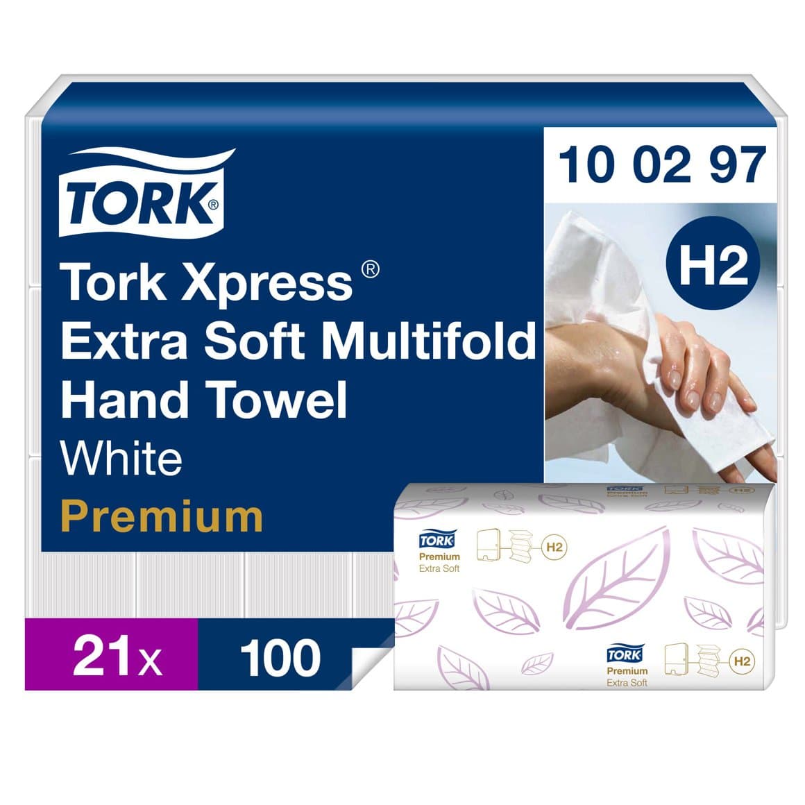 Tork Xpress® Extra Soft 2100stk H2 1