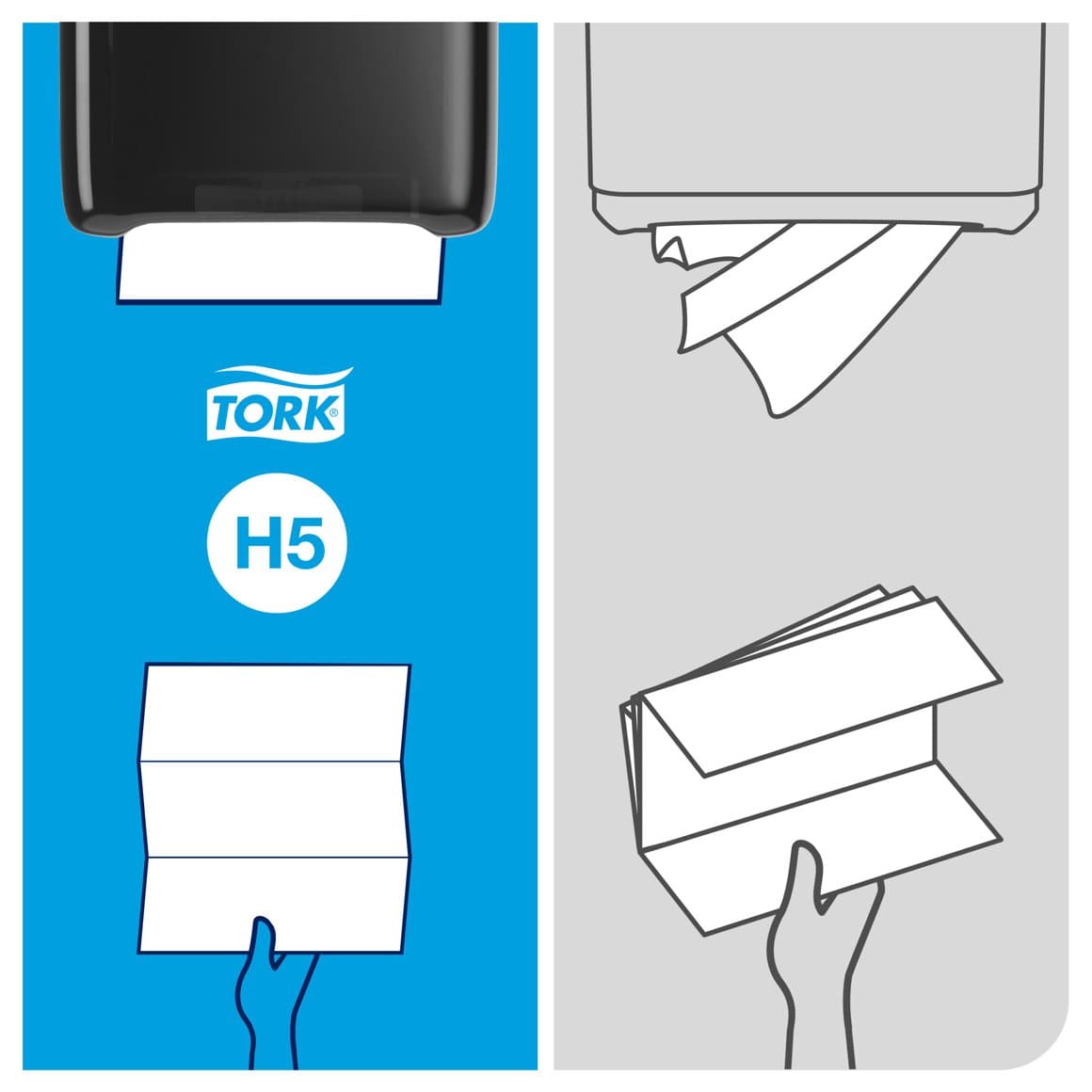 Tork Peakserve® miðaþurrkur 4920stk E H5 3