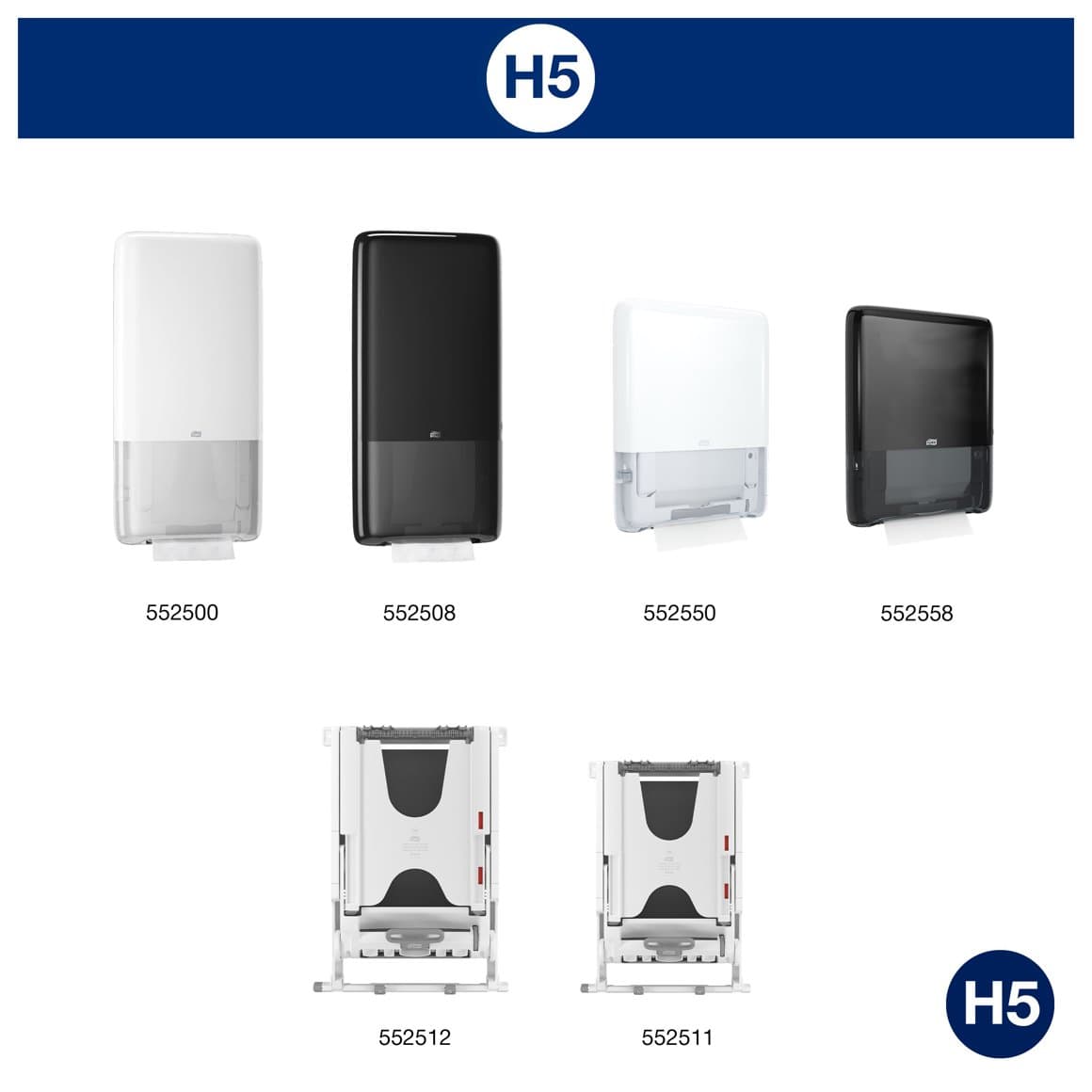 Tork Peakserve® miðaþurrkur Advanced 3240stk E H5 2