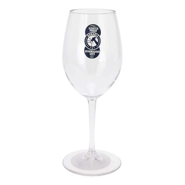 Glös harðplast glært 33cl vínglas