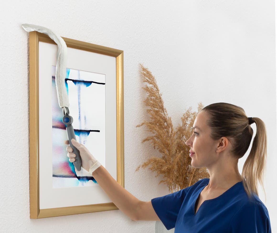 Filmop Snake afþurrkunarmoppa 40 cm hvít 2