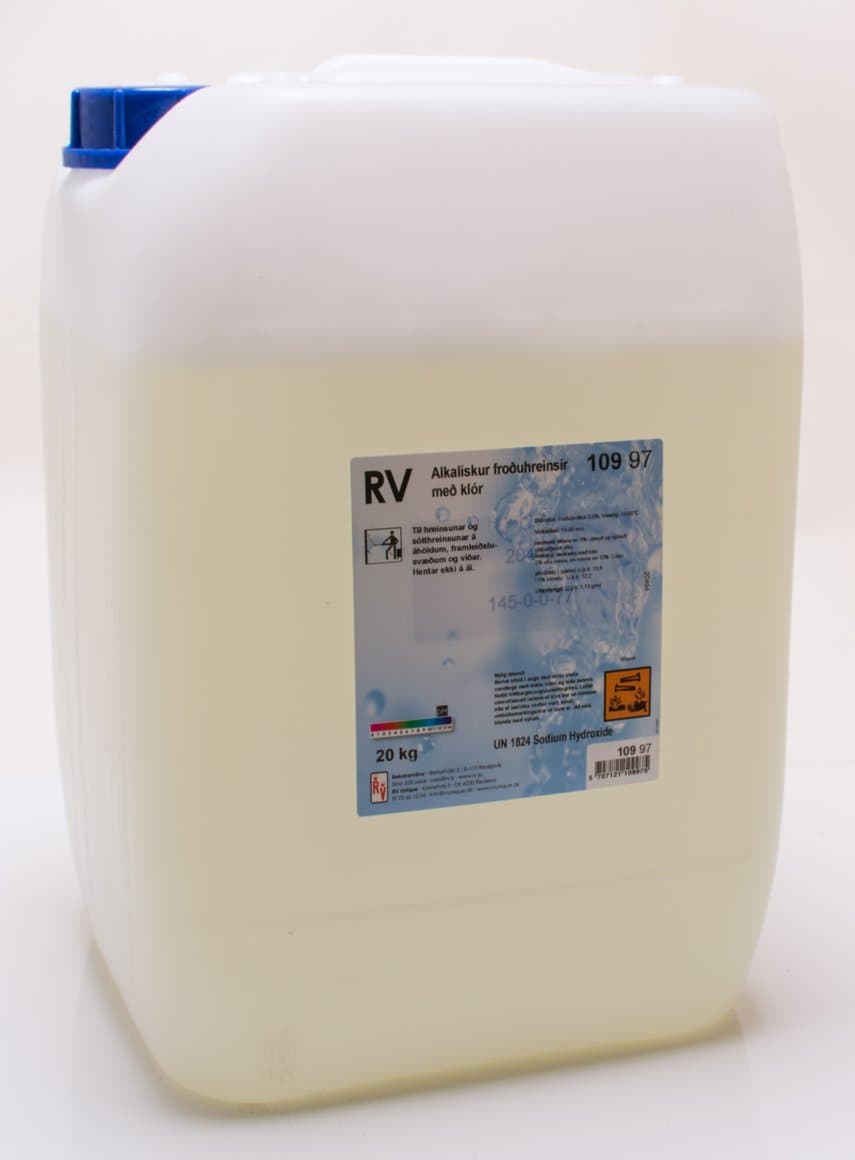 RV froðuhreinsir m/klór 20kg 1