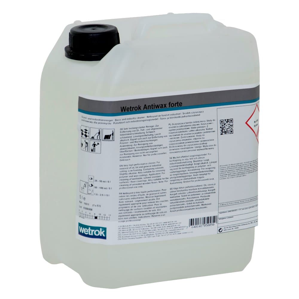 Wetrok Antiwax forte 5L bónleysir 1