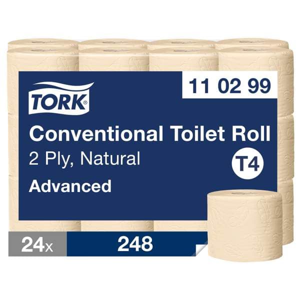 Tork WC pappír 2l natur 34,7mtr 248bl 24rl T4 