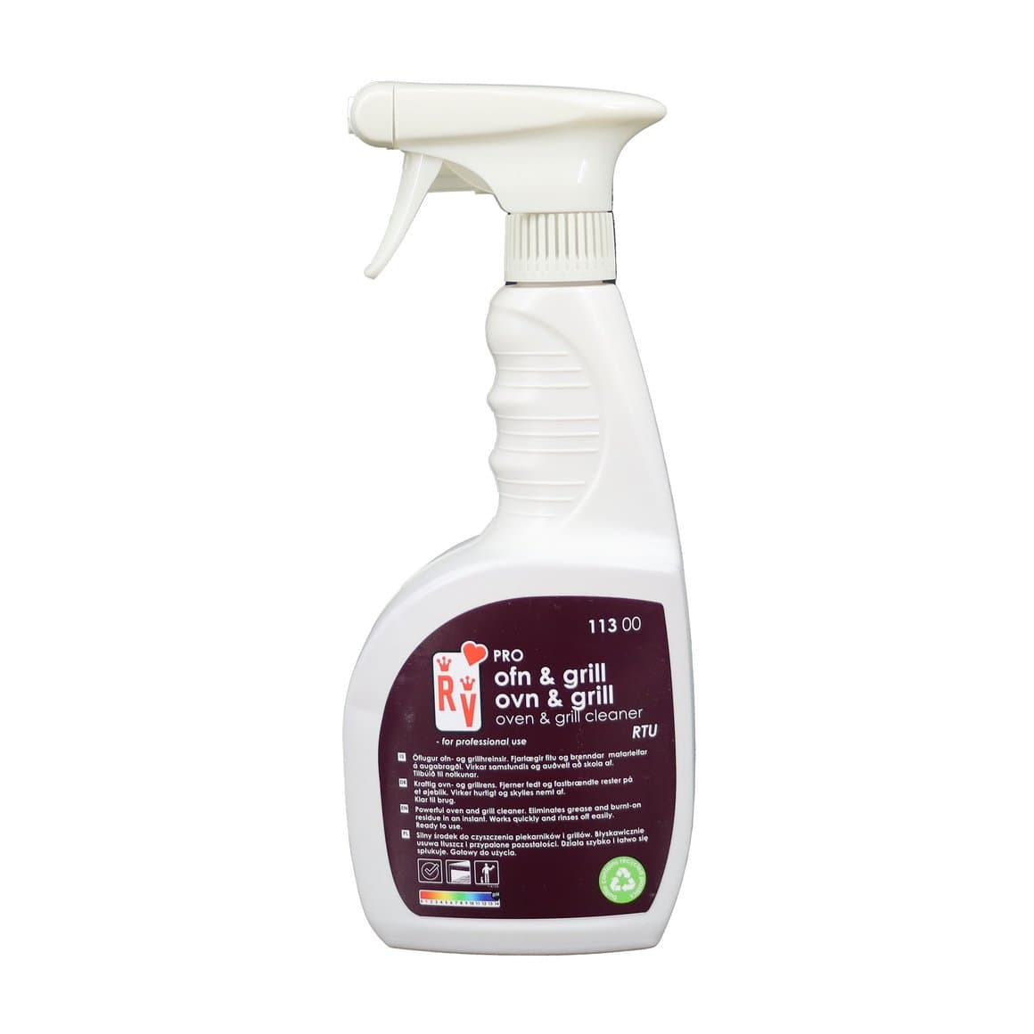 RV PRO Ofn og grillhreinsir með úðara RTU 750ml 1