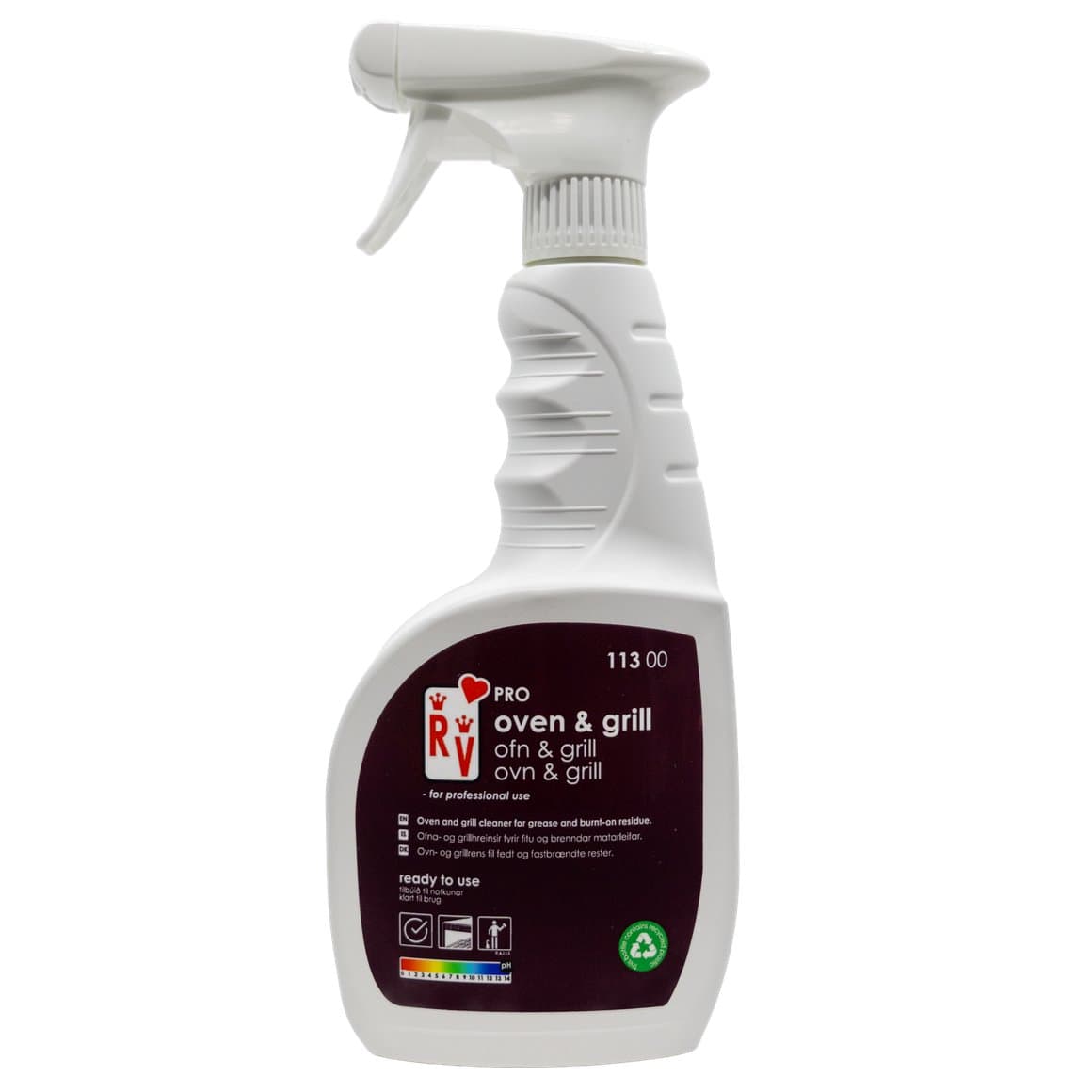 RV PRO Ofn og grillhreinsir með úðara RTU 750ml 1