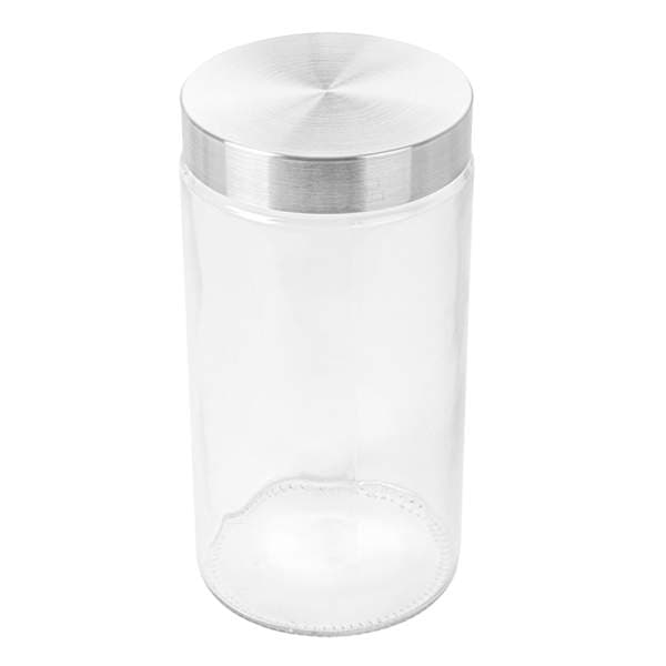 Matarbox fyrir þurrvöru gler með loki 1700ml