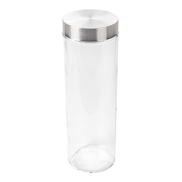 Matarbox fyrir þurrvöru gler með loki 1900ml 1