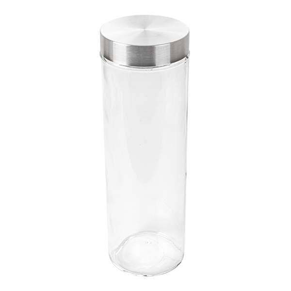 Matarbox fyrir þurrvöru gler með loki 1900ml