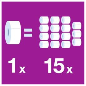 Tork WC pappír Júmbó hv. 2l, 360m 6rl T1 3