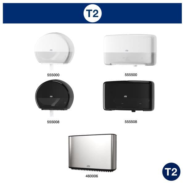 Tork WC pappír Júmbó Mini hv. 2l, 170m 12rl T2 4