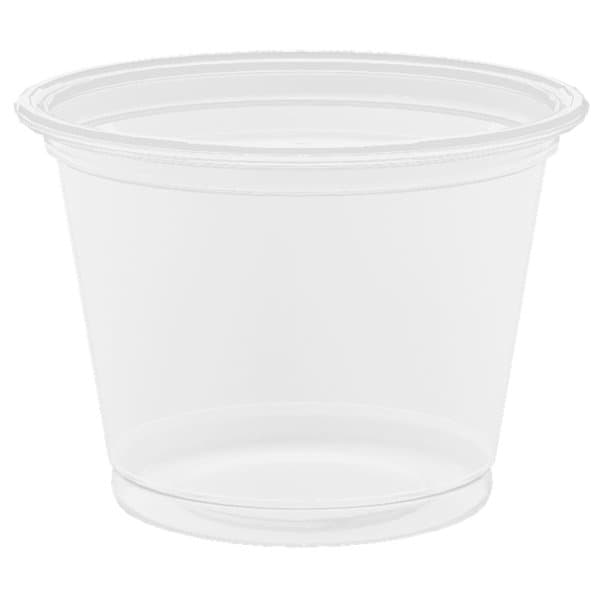 Plastdós PP 30ml, glær 125stk 1