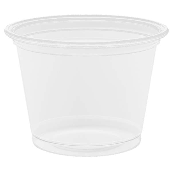 Plastdós PP 30ml, glær 125stk