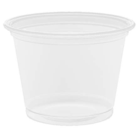 Plastdós PP 30ml, glær 125stk