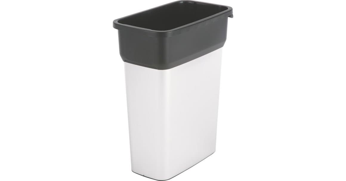 Vileda flokkunarfata Geo 55ltr., króm/svört 1