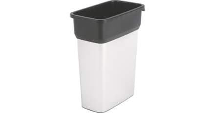 Vileda flokkunarfata Geo 55ltr., króm/svört