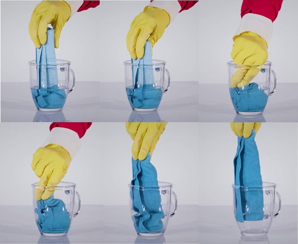 Vileda PVA örtrefjakl., blár, 5stk 2