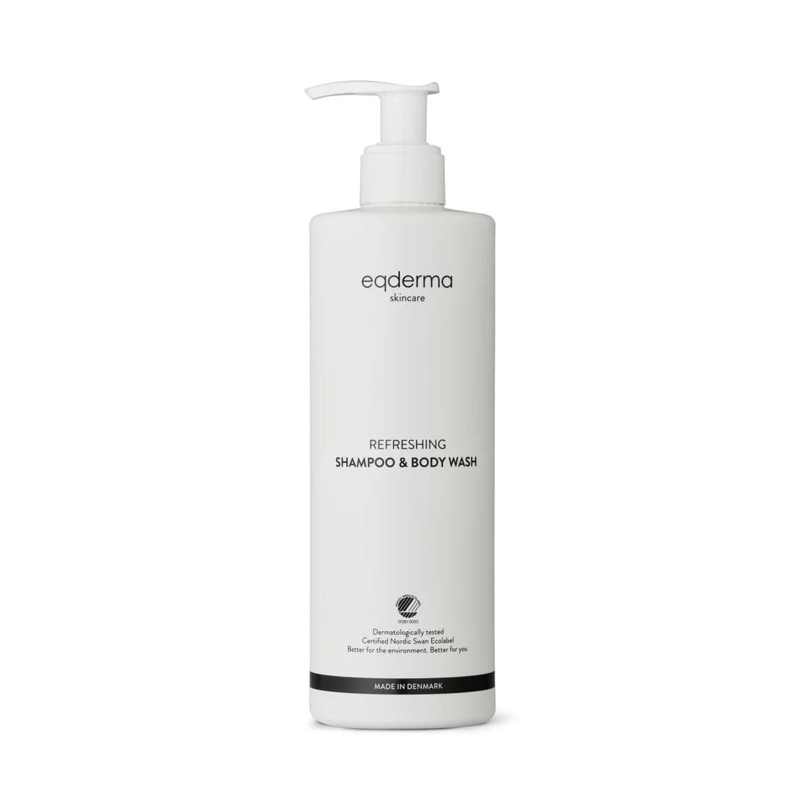 Eqderma hár og líkamssápa 400 ml 1
