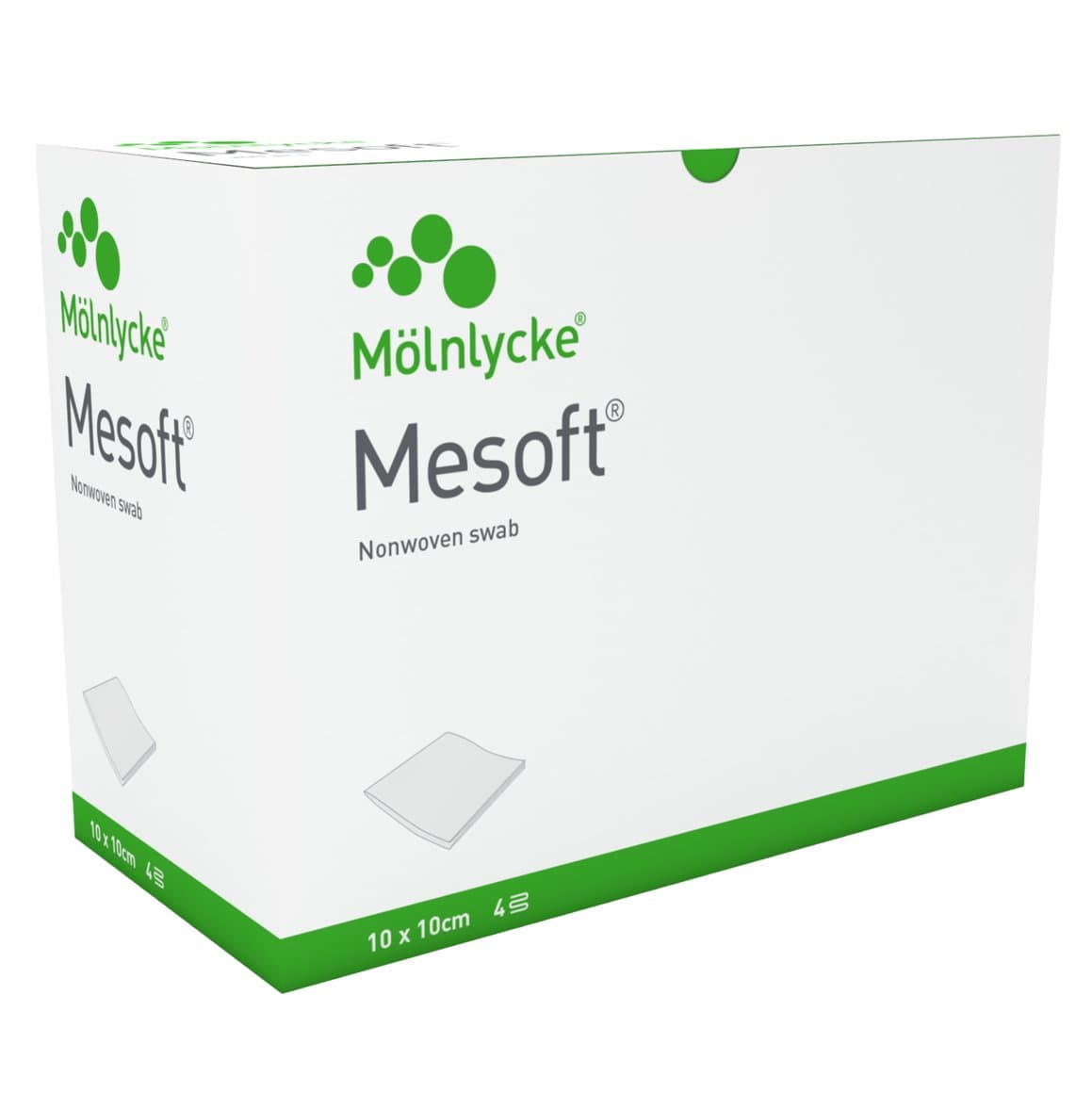 Mölnlycke Mesoft grisjur 4 laga 10x10 30g 100stk 2