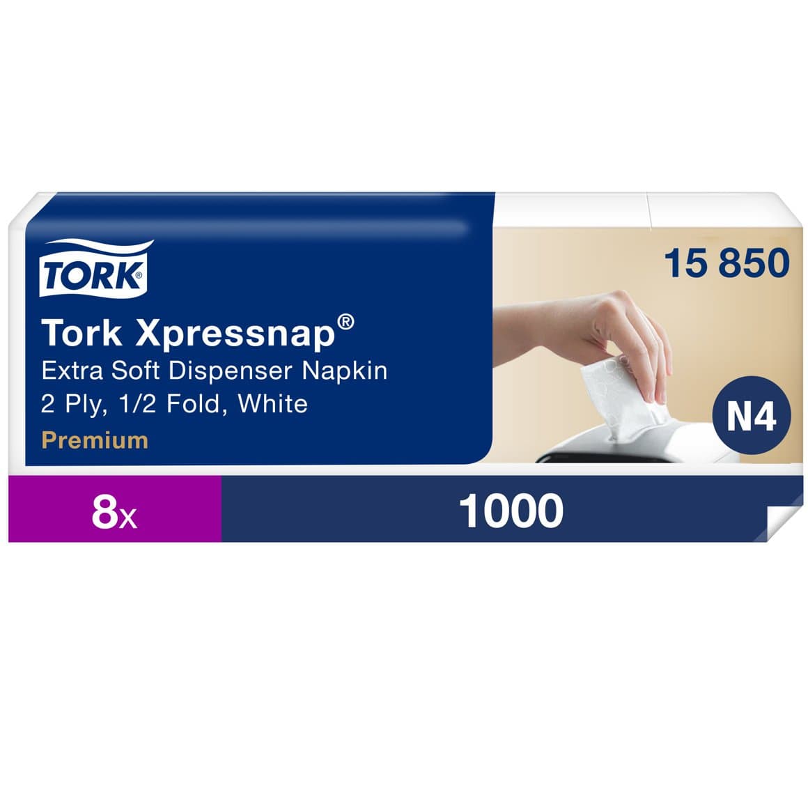 Tork Xpressnap X Soft 1000 stk N4/N12 1