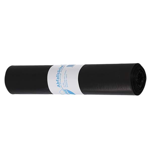 Deiss poki svartur Ecofine 70x110cm 120ltr Ecofine svartur 25my LD 25stk