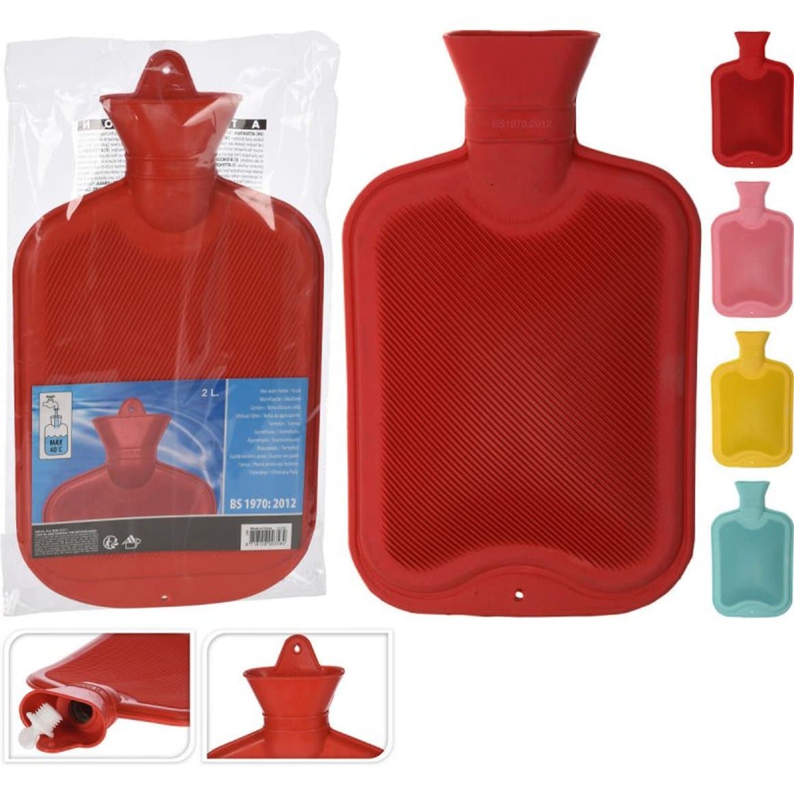 Hitapoki 2ltr blandaðir litir  1