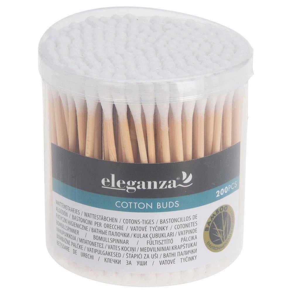 Eyrnapinnar Bamboo í boxi 200stk 1