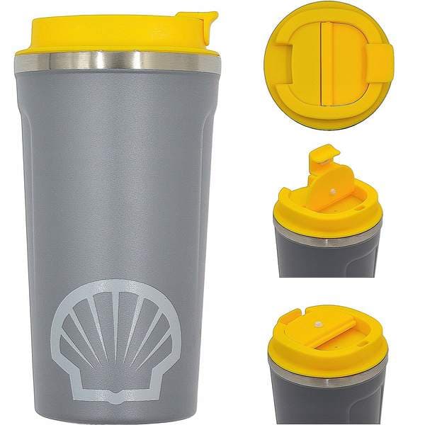 Shell kaffimál grátt 500ml