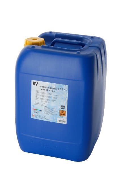 RV uppþvottavélaefni með klór 25kg 1