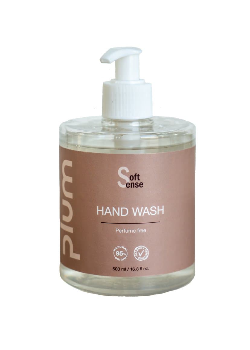 Plum handsápa Soft Sense ilmefnalaus 500 ml 1
