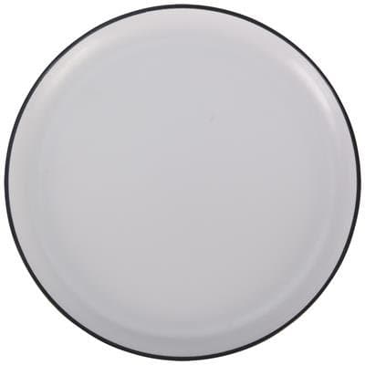 Diskur melamin hvítur 25cm 1