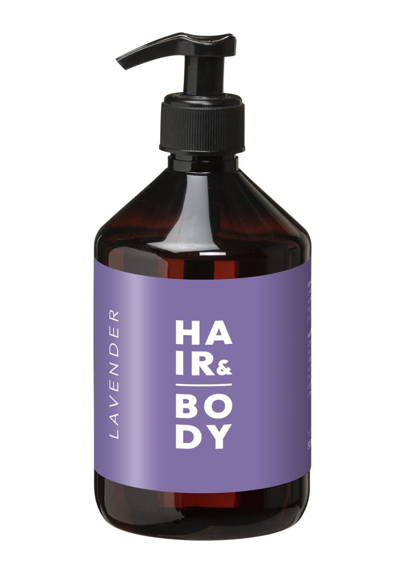 Hár og líkamssápa lavender 500ml 1