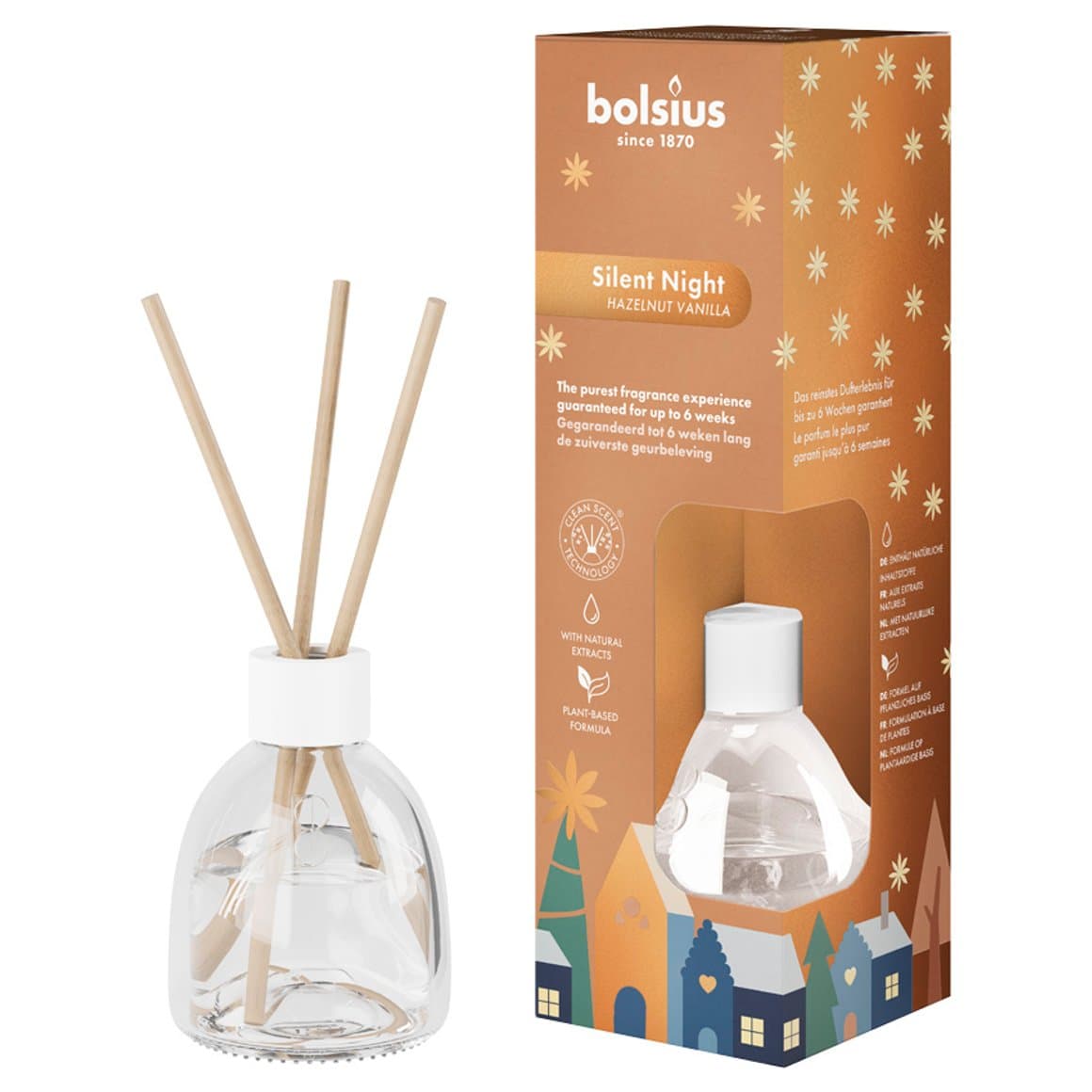 Bolsius ilmgjafi Silent night reyr 60ml 2