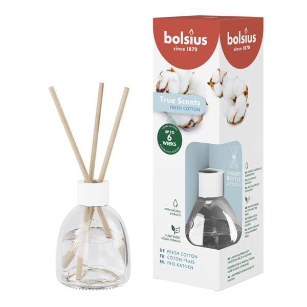 Bolsius ilmgjafi True scents reyr fresh cotton 60ml
