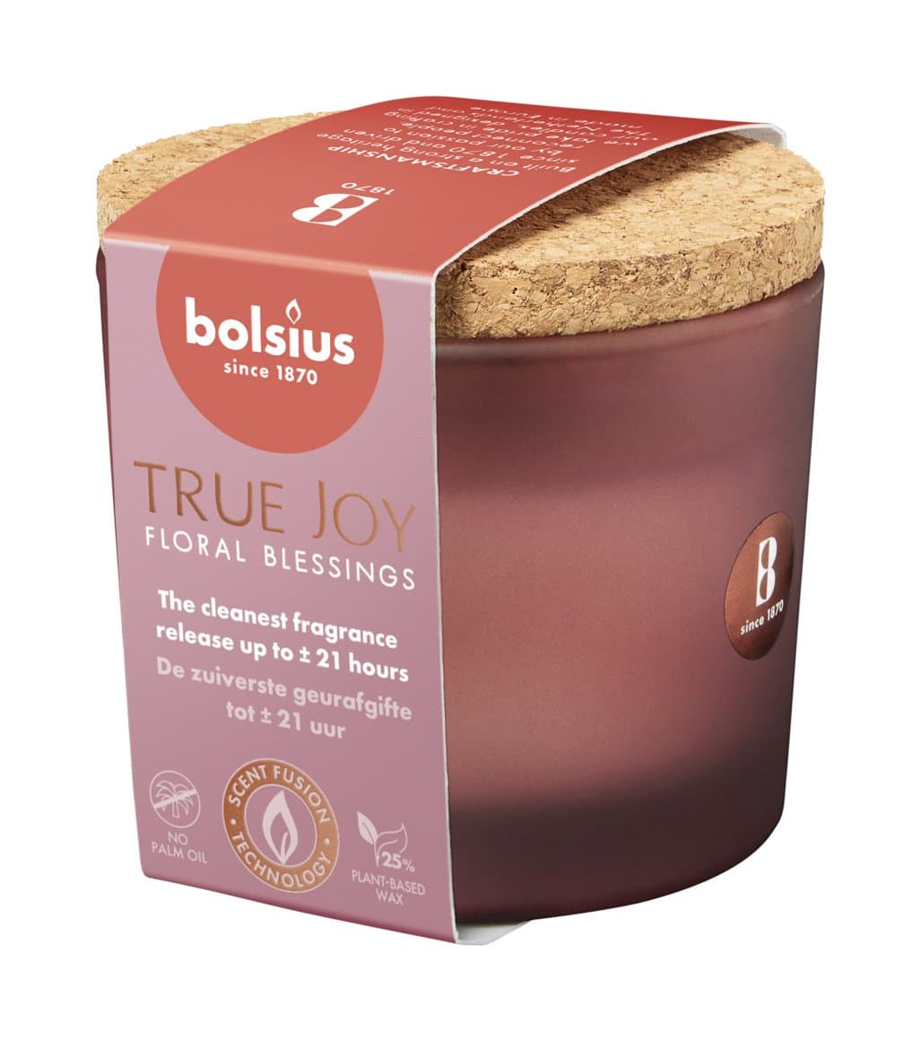 Bolsius ilmkerti True joy í glasi Floral blessings 1